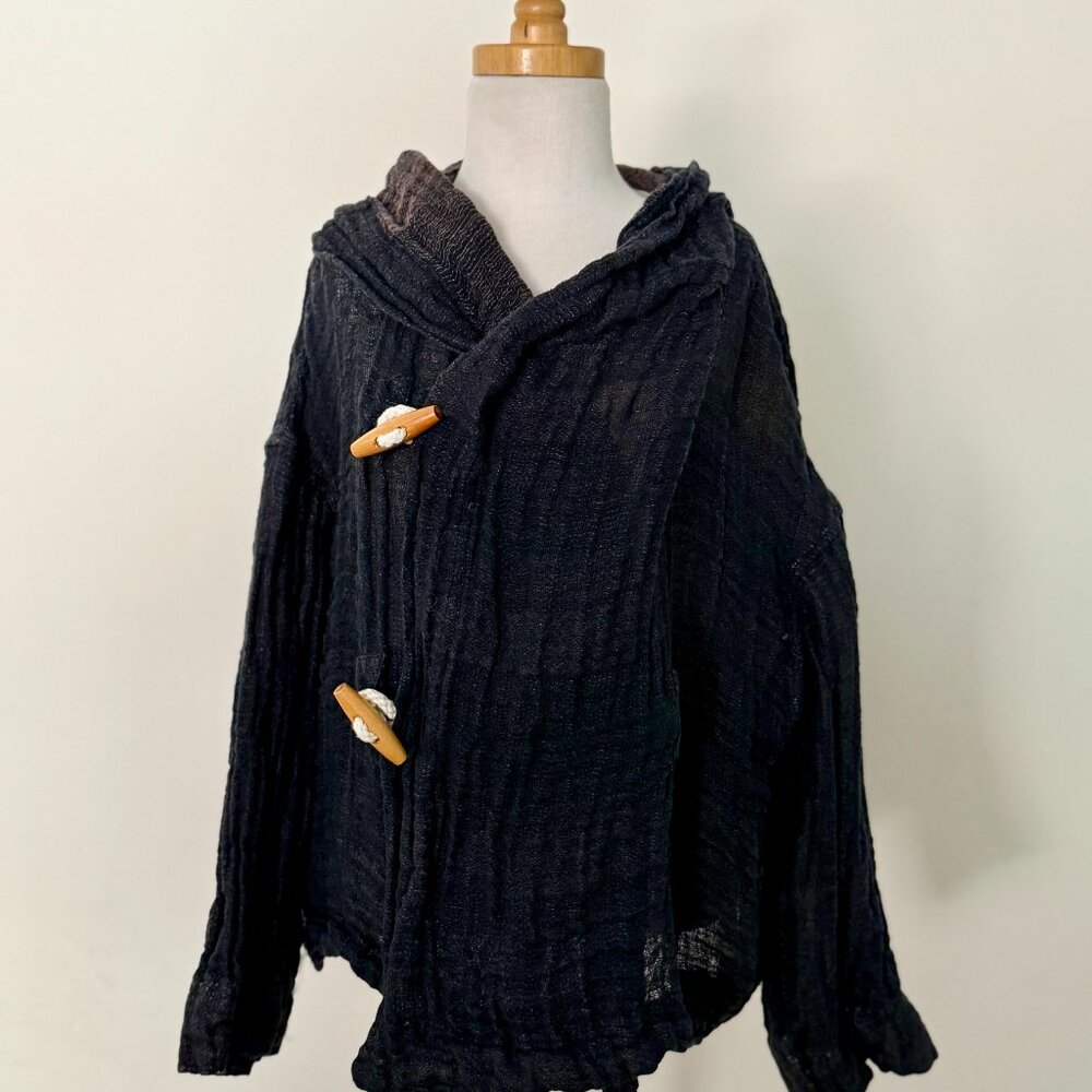 Ulla Johnson Linen Blend Toggle Jacket